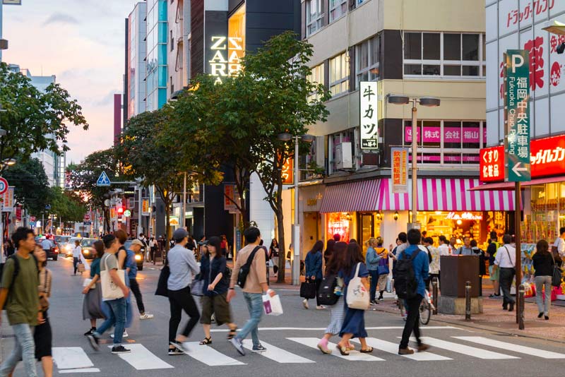 เที่ยวฟุกุโอกะ-ย่านเท็นจิน-(Tenjin) เที่ยวฟุกุโอกะ-ย่านเท็นจิน-(Tenjin)