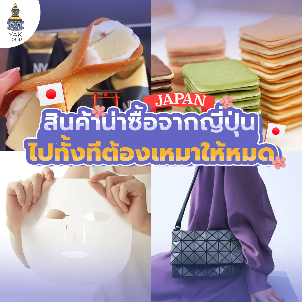 สินค้าน่าซื้อจากญี่ปุ่น ไปทั้งทีต้องเหมาให้หมด
